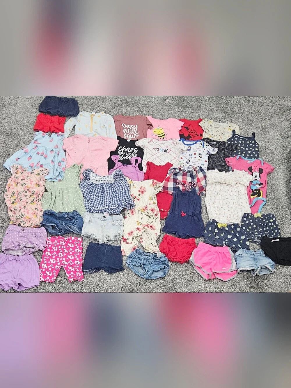 Girls Mixed Clothing Lot 18 Month Summer